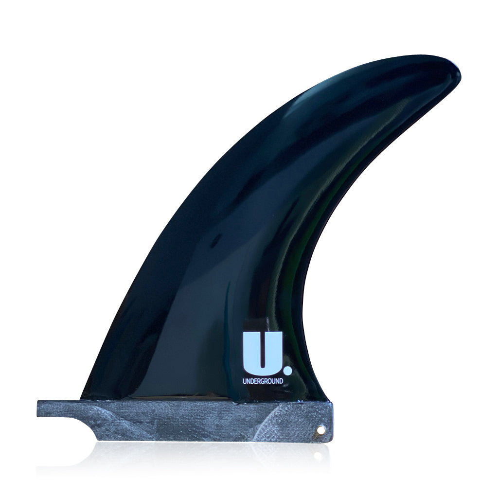 Underground Fibreglass Black Fin 6/7/8/9/10&quot;