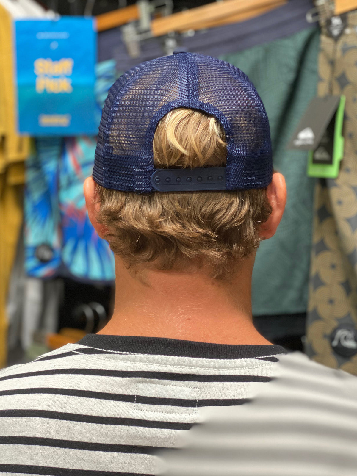 U Surf Noosa Navy and White Cap